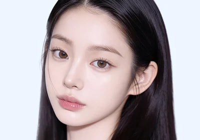 自然流畅的线条，精致亮眼的双眼